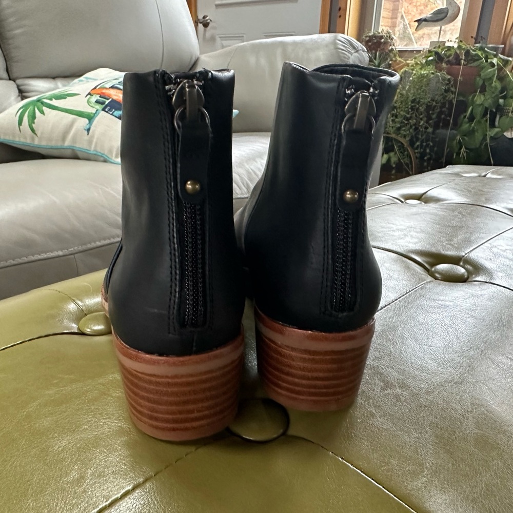 Soludos Black Ankle Boots - Picture 3 of 5